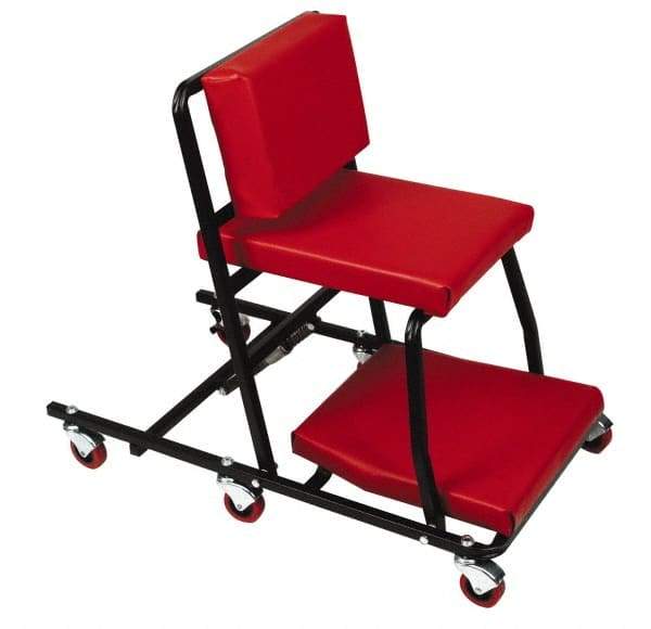 Whiteside - 320 Lb Capacity, 6 Wheel Convertible Creeper - Steel, 40" High x 17" Wide - A1 Tooling