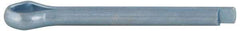 Value Collection - 3/16" Diam x 2" Long Extended Prong Cotter Pin - Grade 2, Zinc-Plated, Steel - A1 Tooling