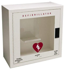 Allegro - Metal Defibrillator Case - 20-1/4 Inch Wide x 20-1/4 Inch High x 9-1/4 Inch Deep, Wall Mount - A1 Tooling