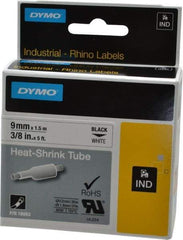 Dymo - 60" Long, White Heat Shrinkable Polyolefin Heat Shrink Tubing - For RhinoPRO 3000 - A1 Tooling