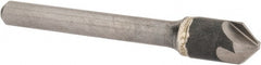 Hertel - 3/8" Head Diam, 1/4" Shank Diam, 4 Flute 90° Solid Carbide Countersink - A1 Tooling