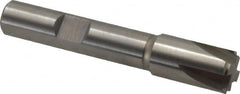 Hertel - 1/32" Radius, 7/16" Mill Diam, 4 Flute Cobalt Corner Rounding End Mill - Single End, Uncoated, 2-1/2" OAL, 3/8" Shank Diam - A1 Tooling