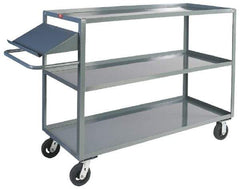 Jamco - 3,000 Lb Capacity, 24" Wide x 60" Long x 48" High Order Picking Cart - 3 Shelf, Steel - A1 Tooling