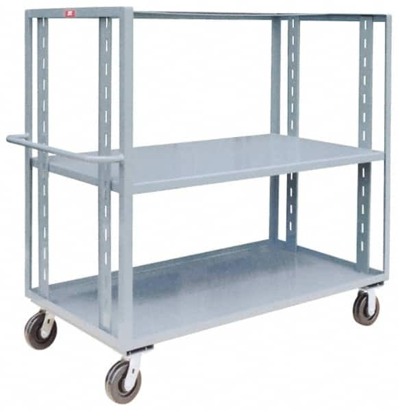 Jamco - 3,000 Lb Capacity, 30" Wide x 60" Long x 57" High Multi-Level Cart - 2 Shelf, Steel - A1 Tooling