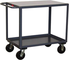 Jamco - 2,000 Lb Capacity, 30" Wide x 60" Long x 36" High Service Cart - 2 Shelf, Steel - A1 Tooling