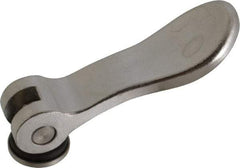 KIPP - 5/16-18, 0.94" Hub Diam, Stainless Steel Adjustable Clamping Handle - A1 Tooling