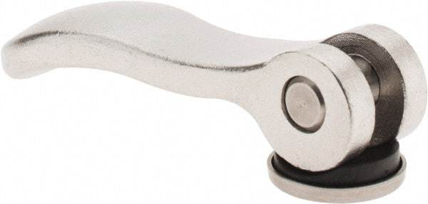 KIPP - M8 x 1.25, 0.94" Hub Diam, Stainless Steel Adjustable Clamping Handle - A1 Tooling