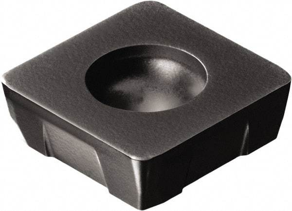 Sandvik Coromant - R210140512 KM Grade 3040 Carbide Milling Insert - TiCN/Al2O3 Finish, 3/16" Thick, 14.5mm Inscribed Circle, 1mm Corner Radius - A1 Tooling