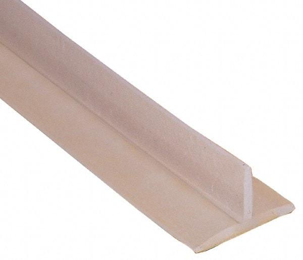 Pemko - 9' Long x 7/16" Wide, Adhesive Astragal/Meeting Stile Seals Weatherstripping - 1-3/4" Door Thickness, Silicone, Clear Finish - A1 Tooling