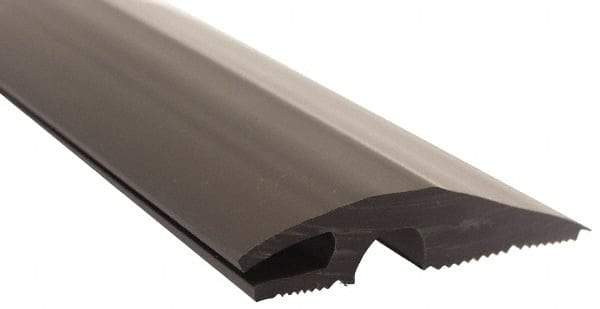 Pemko - 36" Long x 3-7/16" Wide x 3/4" High, Carpet-VCT Vinyl Threshold - Vinyl Black Finish - A1 Tooling