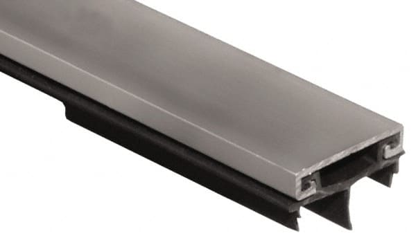 Pemko - Door Bottom Shoe Sweeps & Seal - Vinyl, 11/16" High, Mill Finish Aluminum Coated - A1 Tooling