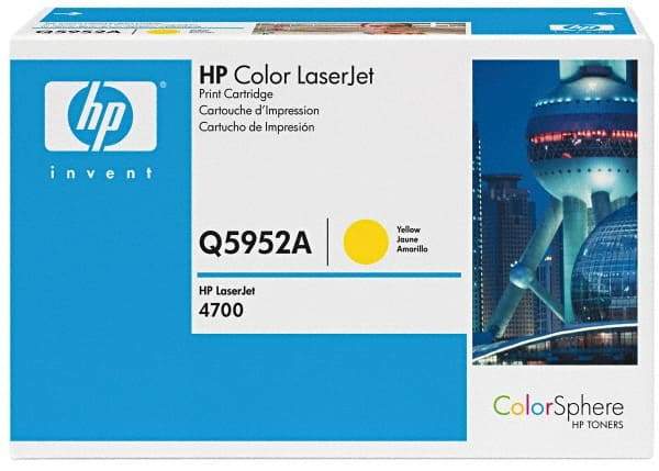 Hewlett-Packard - Yellow Toner Cartridge - Use with Multifunction Laser Printer HP Color LaserJet 4700, 4700n, 4700dn, 4700dtn, 4700ph+. - A1 Tooling