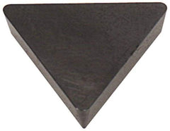 Tungaloy - TPG323 Grade LX11 Ceramic Turning Insert - TiN Finish, 60° Triangle, 3/8" Inscr Circle, 1/8" Thick, 3/64" Corner Radius - A1 Tooling