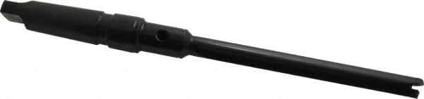 Allied Machine and Engineering - Series 1, 45/64 to 15/16" Diam, 4MT Taper Shank, Straight Flute Spade Drill - 6-3/4" Max Depth, 9-43/64" Body Length, 14-5/32" OAL, Standard Length, Through Coolant - A1 Tooling