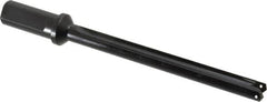 Allied Machine and Engineering - Series 1, 45/64 to 15/16" Diam, 1" Diam Straight Shank with Flange, Straight Flute Spade Drill - 6-5/8" Max Depth, 8-15/64" Body Length, 10-3/8" OAL, Standard Length, Through Coolant - A1 Tooling