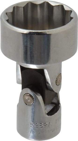 Proto - 15/16", 3/8" Drive, Standard Hand Socket - 12 Points, 2-3/32" OAL, Alloy Steel, Chrome Finish - A1 Tooling