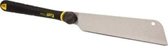 Stanley - 9" Steel Blade Single Edge Pull Saw - Ergonomic Glass-Filled Nylon, ABS, TPE Handle with Cushion Grip, 23-1/2" OAL - A1 Tooling