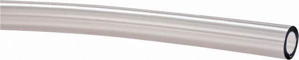 Made in USA - 1/4" ID x 3/8" OD, 1/16" Wall Thickness, Cut to Length (100' Standard Length) PVC Tube - Clear, 55 Max psi, 68 Shore A Hardness - A1 Tooling