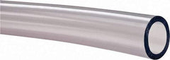 Made in USA - 3/4" ID x 1" OD, 1/8" Wall Thickness, Cut to Length (100' Standard Length) PVC Tube - Clear, 35 Max psi, 68 Shore A Hardness - A1 Tooling