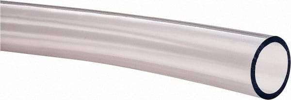 Made in USA - 1" ID x 1-1/4" OD, 1/8" Wall Thickness, Cut to Length (50' Standard Length) PVC Tube - Clear, 28 Max psi, 68 Shore A Hardness - A1 Tooling