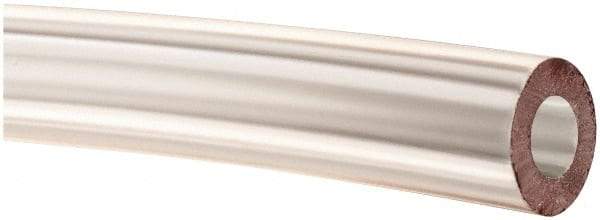 Made in USA - 1/4" ID x 1/2" OD, 1/8" Wall Thickness, Cut to Length (100' Standard Length) PVC Tube - Clear, 70 Max psi, 68 Shore A Hardness - A1 Tooling