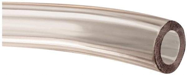 Made in USA - 5/16" ID x 1/2" OD, 3/32" Wall Thickness, Cut to Length (100' Standard Length) PVC Tube - Clear, 60 Max psi, 68 Shore A Hardness - A1 Tooling