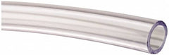 Made in USA - 1/2" ID x 11/16" OD, 3/32" Wall Thickness, Cut to Length (100' Standard Length) PVC Tube - Clear, 40 Max psi, 68 Shore A Hardness - A1 Tooling