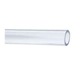 Made in USA - 1" ID x 1-3/8" OD, 3/16" Wall Thickness, Cut to Length (50' Standard Length) PVC Tube - Clear, 45 Max psi, 68 Shore A Hardness - A1 Tooling