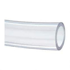 Made in USA - 1-1/4" ID x 1-3/4" OD, 1/4" Wall Thickness, Cut to Length (50' Standard Length) PVC Tube - Clear, 45 Max psi, 68 Shore A Hardness - A1 Tooling