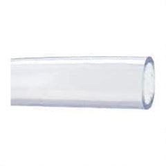 Made in USA - 1-1/2" ID x 1-7/8" OD, 3/16" Wall Thickness, Cut to Length (50' Standard Length) PVC Tube - Clear, 26 Max psi, 68 Shore A Hardness - A1 Tooling