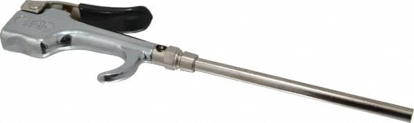 Coilhose Pneumatics - Safety Extension Tube Thumb Lever Blow Gun - 1/4 NPT, 6" Tube Length - A1 Tooling