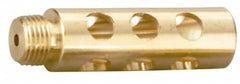 Coilhose Pneumatics - Blow Gun Safety Booster Nozzle - 1/8 NPSM, 1-1/2" Hose Length - A1 Tooling