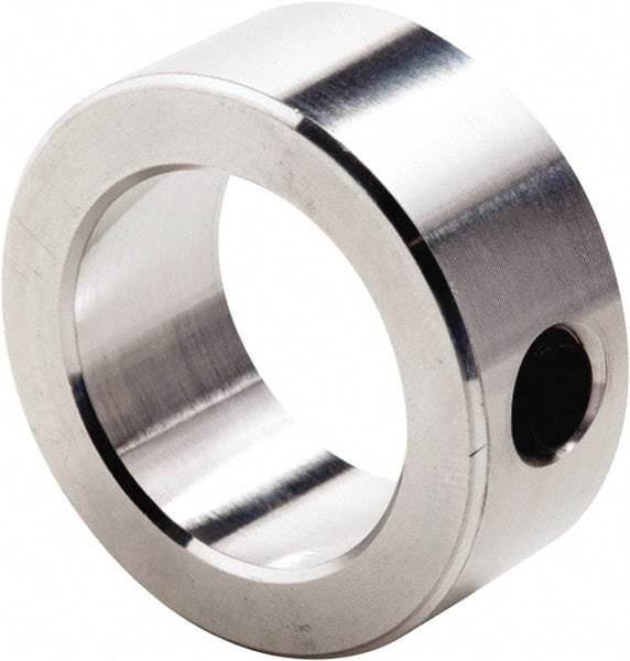 Climax Metal Products - 3" Bore, Aluminum, Set Screw Shaft Collar - 4" Outside Diam, 1-1/8" Wide - A1 Tooling