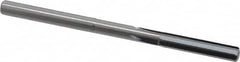 Hertel - 0.155" Solid Carbide 4 Flute Chucking Reamer - Straight Flute, 0.155" Straight Shank, 3/4" Flute Length, 2-1/2" OAL - A1 Tooling