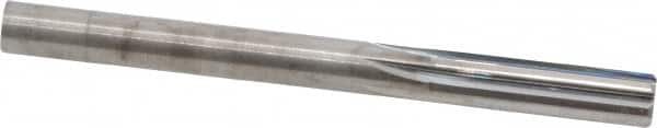 Hertel - 0.255" Solid Carbide 4 Flute Chucking Reamer - Straight Flute, 0.255" Straight Shank, 1" Flute Length, 3" OAL - A1 Tooling