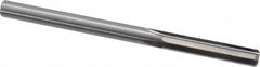 Hertel - #6 Solid Carbide 4 Flute Chucking Reamer - Straight Flute, Straight Shank, 1" Flute Length, 3" OAL - A1 Tooling