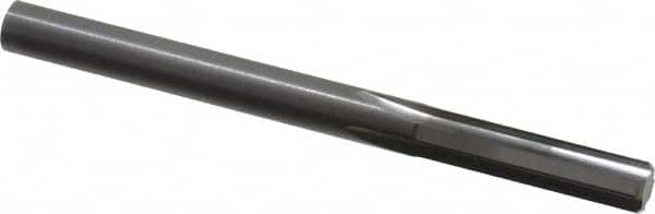 Hertel - Letter D Solid Carbide 4 Flute Chucking Reamer - Straight Flute, Straight Shank, 1" Flute Length, 3" OAL - A1 Tooling