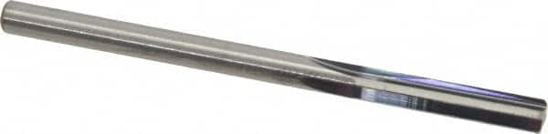 Hertel - 4.5mm Solid Carbide 4 Flute Chucking Reamer - Straight Flute, Straight Shank, 7/8" Flute Length, 2-3/4" OAL - A1 Tooling