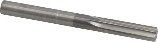 Hertel - 8mm Solid Carbide 6 Flute Chucking Reamer - Straight Flute, Straight Shank, 1-1/8" Flute Length, 3-1/4" OAL - A1 Tooling