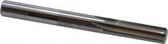 Hertel - 9mm Solid Carbide 6 Flute Chucking Reamer - Straight Flute, Straight Shank, 1-1/4" Flute Length, 3-1/2" OAL - A1 Tooling