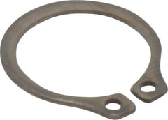 Rotor Clip - 10.46mm Groove Diam, 7/16" Shaft Diam, Passivated Stainless Steel, Snap External Retaining Rings - 0.029" Groove Width, 0.013" Groove Depth, 0.025" Ring Thickness, Grade 15-7 Grade 632 - A1 Tooling