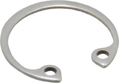 Rotor Clip - 0.035" Thick, Passivated Finish, Stainless Steel Snap Internal Retaining Ring - 0.039" Groove Width, 0.02" Groove Depth, 0.665" Groove Diam, Grade 15-7 Grade 632 - A1 Tooling