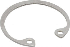 Rotor Clip - 0.035" Thick, Passivated Finish, Stainless Steel Snap Internal Retaining Ring - 0.039" Groove Width, 0.023" Groove Depth, 0.796" Groove Diam, Grade 15-7 Grade 632 - A1 Tooling