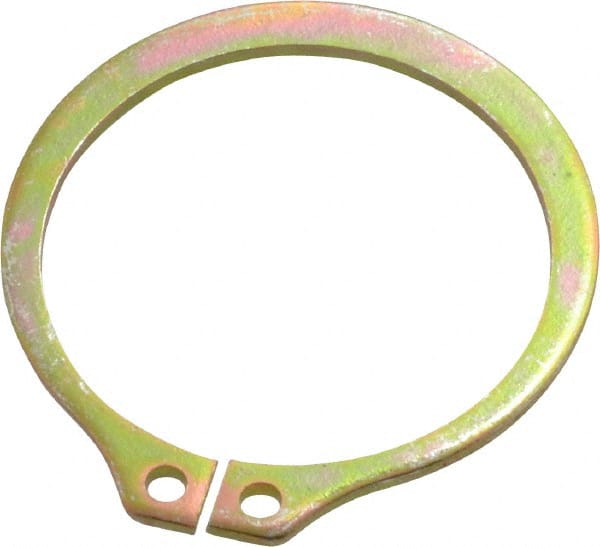 Rotor Clip - 11/16" Shaft Diam, 0.646" Groove Diam, Spring Steel External SH Style Retaining Ring - A1 Tooling