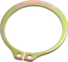 Rotor Clip - 11/16" Shaft Diam, 0.646" Groove Diam, Spring Steel External SH Style Retaining Ring - A1 Tooling