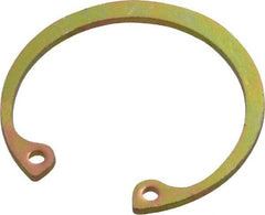 Rotor Clip - 0.042" Thick, Cadmium-Plated Finish, Steel Snap Internal Retaining Ring - 0.046" Groove Width, 0.033" Groove Depth, 1.066" Groove Diam, Grade 1060-1090 - A1 Tooling