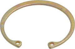 Rotor Clip - 0.05" Thick, Cadmium-Plated Finish, Steel Snap Internal Retaining Ring - 0.056" Groove Width, 0.047" Groove Depth, 1.594" Groove Diam, Grade 1060-1090 - A1 Tooling