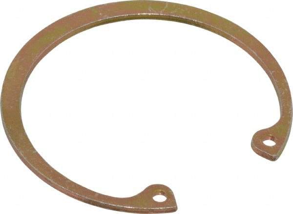 Rotor Clip - 0.062" Thick, Cadmium-Plated Finish, Steel Snap Internal Retaining Ring - 0.068" Groove Width, 0.057" Groove Depth, 1.989" Groove Diam, Grade 1060-1090 - A1 Tooling