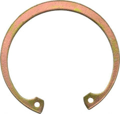 Rotor Clip - 0.062" Thick, Cadmium-Plated Finish, Steel Snap Internal Retaining Ring - 0.068" Groove Width, 0.054" Groove Depth, 1.858" Groove Diam, Grade 1060-1090 - A1 Tooling