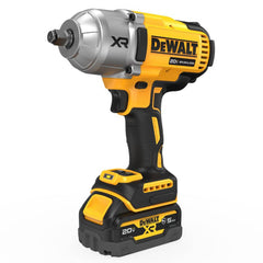 Cordless Impact Wrench: 20V, 1/2″ Drive, 2,300 BPM, 2,300 RPM 2 20V MAX Battery Included, Charger Included